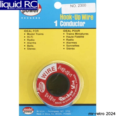 Model Power 2300 Hook-Up Wire 1 Conductor Black 35 - Image 1 of 2