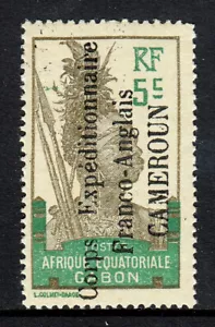 CAMERUN — SCOTT 105 — 1915 5c AFRICA EQUATORIALE OVPT. — MH — SCV $40 - Foto 1 di 2