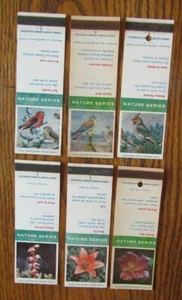 NATURE SERIES 1962 COMPLETE SET OF 6 MATCHBOOK MATCHCOVERS -E20 - Picture 1 of 3