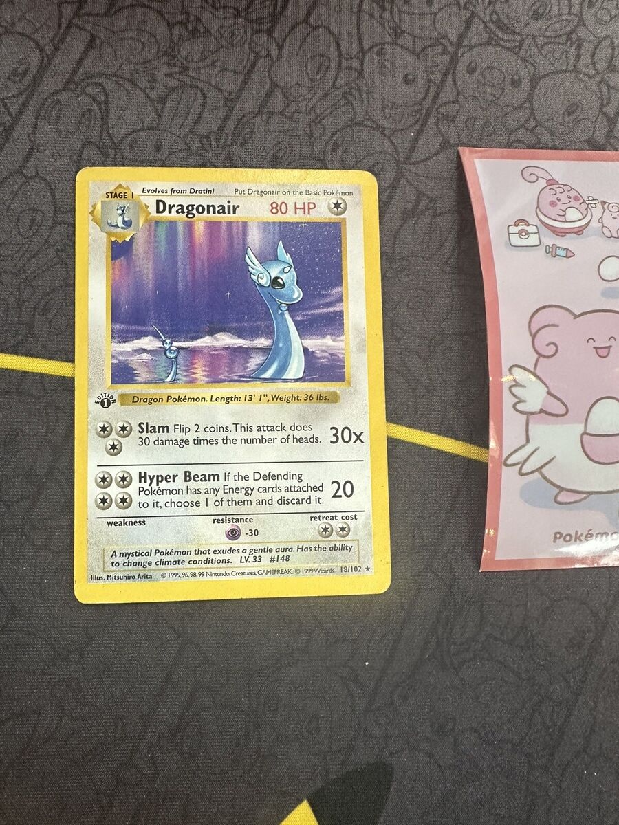 Pokémon TCG Rare Base Set Shadowless Individual Collectible Pokémon TCG Rare Base Set Shadowless Individual Collectible