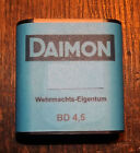 GERMANY WEHRMACHT 4.5 Volt Flashlight / Lamp / Torch Battery DAIMON - repro (d)
