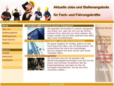 Jobs- und Stellenangebote ***HTML**** Web-Projekt*** - Bild 1 von 3