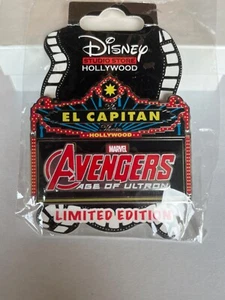 Avengers Age Of Ultron Capitan Hollywood Studio LE LE500 Disney Pin G4 New Mint - Picture 1 of 4