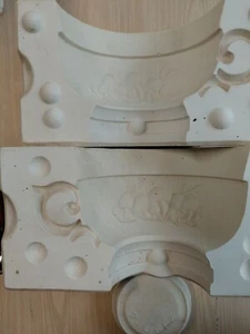 Arnels 810A 6" W Mushroom Soup Mug Dish Bowl Chili Slip Casting Ceramic Mold 982 - Imagen 1 de 2