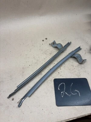 Ford F150 1980 1996 F250 F350 Bronco puerta izquierda derecha juego de pistas de vidrio par 88 89 Foto 1 de 4