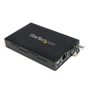 Gigabit auf Glasfaser MonoMode LC - 1000Mb/s - 40km Ethernet Konverter - Bild 1 von 4
