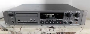 Sony CDR-W33 registratore/lettore CD professionale montaggio su rack perfettamente funzionante - Foto 1 di 9