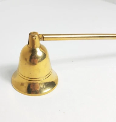 Solid Brass Candle Snuffer 11 Inch Hosley - Image 1 of 4