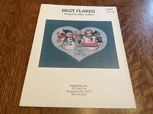 Cross Stitch Patterns"BEST FLAKES" Design By Dianne Arthur - Holiday - Picture 1 of 3