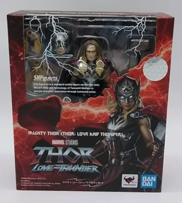 FIGURA DE ACOGIDA BANDAI S.H.FIGUARTS THOR: AMOR Y TRUENO JANE ~Sellada~ Foto 1 de 2