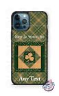 Happy St Patrick's Day Plaid Design Phone Case For iPhone 13 Pro Samsung Google