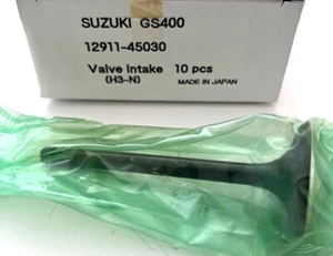 SUZUKI GS400 GS425 GSX450L GS450 GS750 GS850 INTAKE VALVE 12911-45011 - Foto 1 di 4