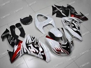 Fit for Kawasaki ZX-10R 06 07 White Red ABS Injection Mold Bodywork Fairing Kit - Picture 1 of 9