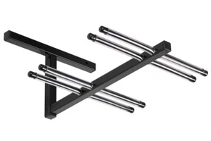 Skihalter für 4 Paare Ski Skiträger Skistöcke Nordic Walking Stöcke WandhalterN4 - Bild 1 von 3