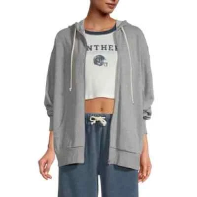 Sudadera con capucha para mujer Arizona Manga larga Cremallera Cordón XL Gris C1000 Foto 1 de 4