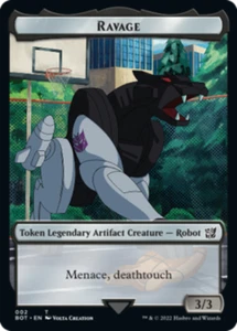 [1x] Ravage Token Near Mint, English Universes Beyond: Transformers MTG Magic - Bild 1 von 1