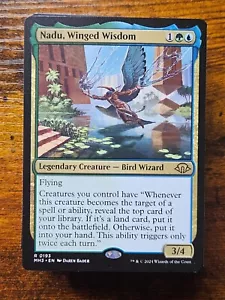 Custom Commander Deck ~ Target Spells ~ Nadu, Winged Wisdom - Picture 1 of 4