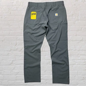 Pantalones Carhartt Force Sun Defender Calce Relajado Ligeros Gris Para Hombre Grandes - Imagen 1 de 6