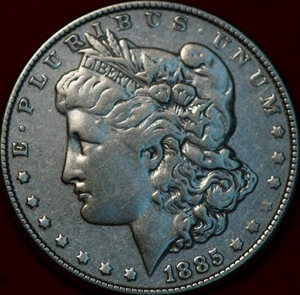1885 Philadelphia Mint Silver Morgan Dollar - Picture 1 of 2