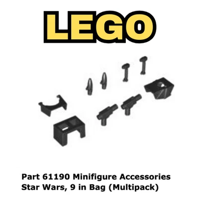 New Sealed Lego Star Wars Pauldron Kama Blasters Floodlights Range Finders Visor - Image 1 of 4