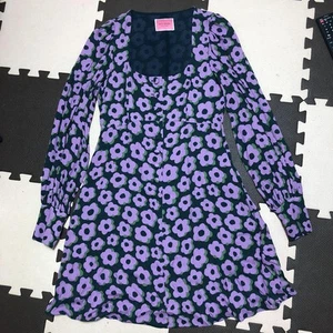 Kate Spade New York Dress Floral Print Good Condition Authentic N2716 - Picture 1 of 24