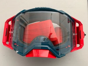 Motocross Enduro MTB DH MX Cross Brille - Bold  O'NEAL B-33 RED/BLUE klar clear - Bild 1 von 4