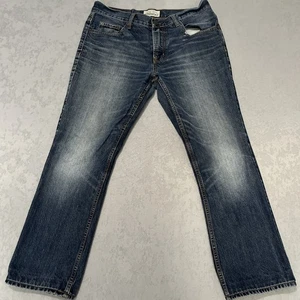 Jeans uomo Aeropostale slim bootcut fit 32x30 lavaggio medio denim cotone - Foto 1 di 16