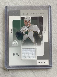 2001-02 SP Game Used Tools Of The Game Jersey Brett Hull Stars - Picture 1 of 2