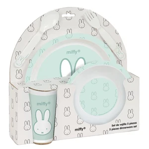 Kinder Geschirrset Miffy Menta [5 Stücke] - Bild 1 von 8
