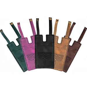 Portafoglio donna western a forma di stivaletto con fibbia cinturino e porta carte per monete, carte - Foto 1 di 13