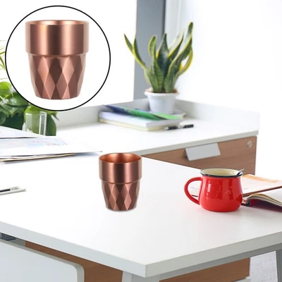  Tazza da caffè impilabile in acciaio inossidabile - Bicchiere per acqua a - Immagine 1 di 4