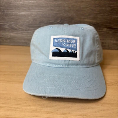 Herkimer Coffee Hat Cap Strap Back Blue One Size Adjustable - Изображение 1 из 4