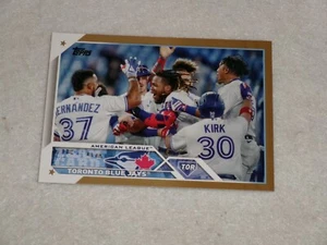 2023 Topps Series 1 Toronto Blue Jays Gold Border #1086/2023  #84 - Picture 1 of 2