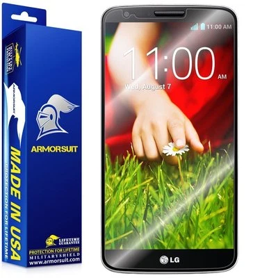 [2-Pack] ArmorSuit LG G2 Case Friendly Clear Film Screen Protector - Image 1 of 4