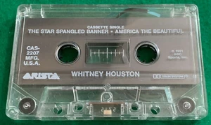 Cassette Single - Whitney Houston - Star-Spangled Banner / America the Beautiful - Imagen 1 de 2