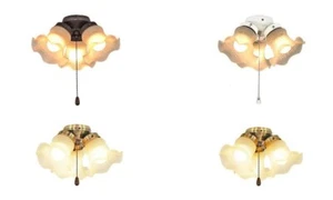 Floral TULIP add on light kit luminaire for CasaFan ceiling fans without lights - Picture 1 of 5