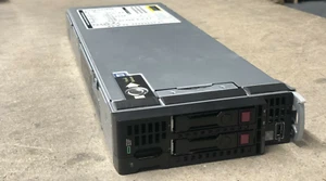 HPE BL460c Gen10 - 2x Gold 6138 (40 Core) - 128GB RAM - P204i -10GB Blade Server - Picture 1 of 2