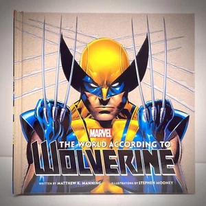 Marvel The World According to Wolverine Matthew K. Manning 2014 Insight Legends - Imagen 1 de 9