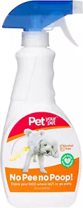 No Pee No Poop Dog Potty Training Spray, 16 Fl Oz – Non-Toxic Dog Spray to Preve - Picture 1 of 12