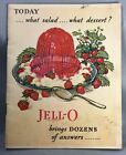 1928 Jell-O Illustrated  Advertising Booklet Recipe Antique Jello