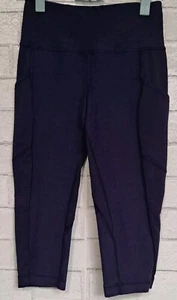 Lululemon Capri Leggings Damen Gr. 2 XS blau Training Activewear super weich - Bild 1 von 5