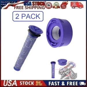 Pre & Post Hepa Filter For Dyson V7 V8 Cordless Vacuum DY-96566101, DY-96747801 - Picture 1 of 14