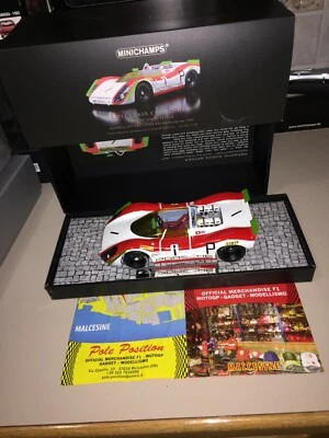MINICHAMPS 1 18 PORSCHE 908/02  SPYDER NURBURGRING 1000KM REDMAN/SIFFERT #1 NEW - Immagine 1 di 4