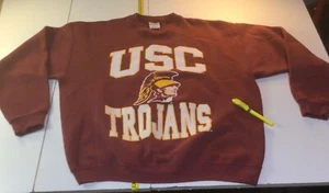 Vintage USC Trojans Sweatshirt XL Santee University Of Southern California USA - Picture 1 of 11