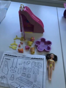 Polly Pocket Splashin' Fashion Super Slide Playset 2002 B1250-0920 incomplete - Picture 1 of 2
