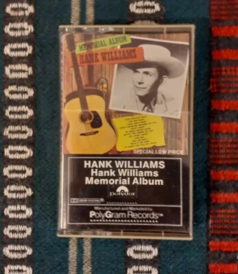 Hank Williams ‎- Memorial Album (Cass, Comp) Polydor USA Like New Used NM Cond - Image 1 of 2