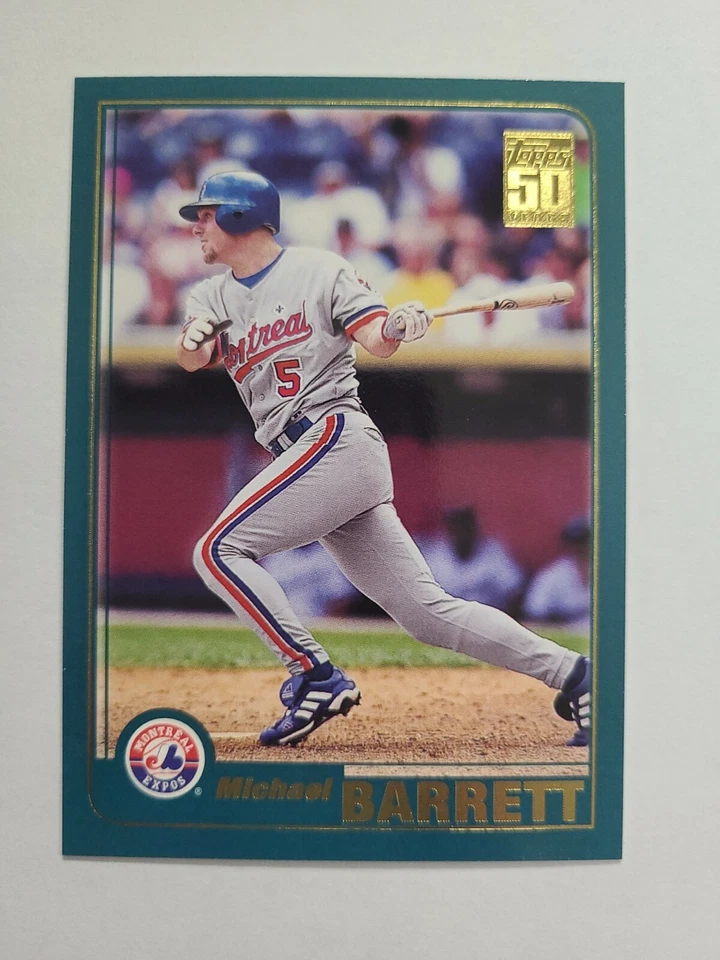 MICHAEL BARRETT 2001 TOPPS BASEBALL CARD # 179 E4338 - Image 1 of 1