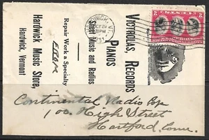 US RCA Victrolas Nipper Cover Tied By Hardwick VT Cancelled 1931 - Picture 1 of 2