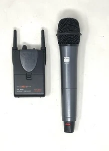 Galaxy Audio AS-1100R UHF Wireless Receiver w/ AS-HH5 Mic - Picture 1 of 17