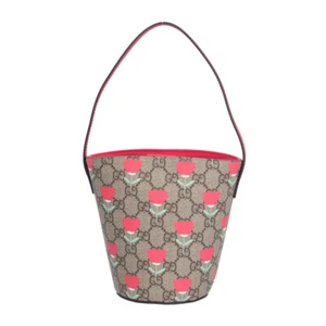 GUCCI Chilled license Handbag 752356 GG Supreme Canvas GGprint baguette bag used - Picture 1 of 7
